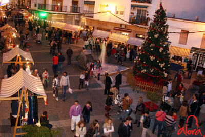 Mercado navideno de Alora 1