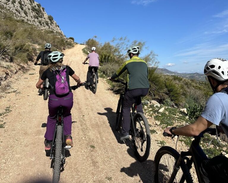 Ruta guiada en Ebike por El Chorro 2